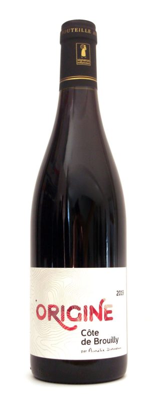 Bouteille Origine vinifié par Aurélie Durnérin — Domaine Pierre-André Dumas