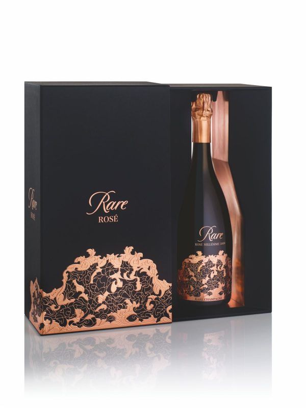 Bouteille Millésime Rosé 2008 (avec coffret) — Rare Champagne