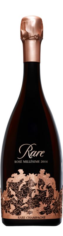 Bouteille Millésime Rosé 2014 — Rare Champagne