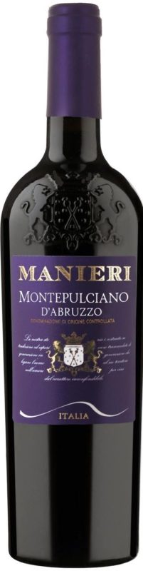 Bouteille MONTEPULCIANO MANIERI — REALI SAS