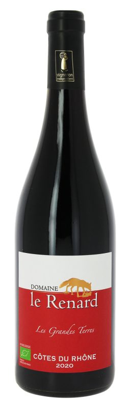Bouteille Les Grandes Terres — Domaine Le Renard