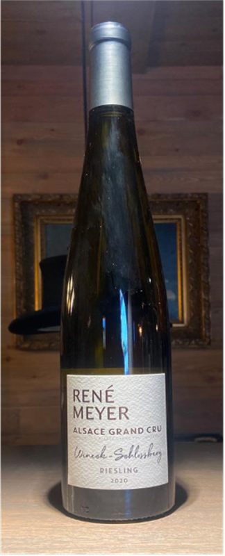 Bouteille Riesling - Grand Cru Wineck Schlossberg — DOMAINE RENÉ MEYER & FILS