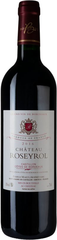 Bouteille Castillon - Côtes de Bordeaux Rouge — Château Roseyrol