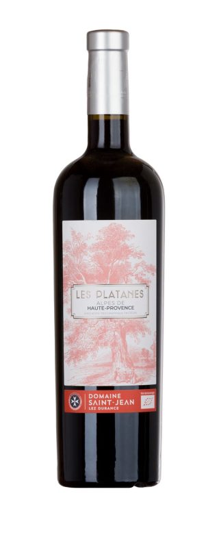 Bouteille Les Platanes — Château Saint-Jean lez Durance