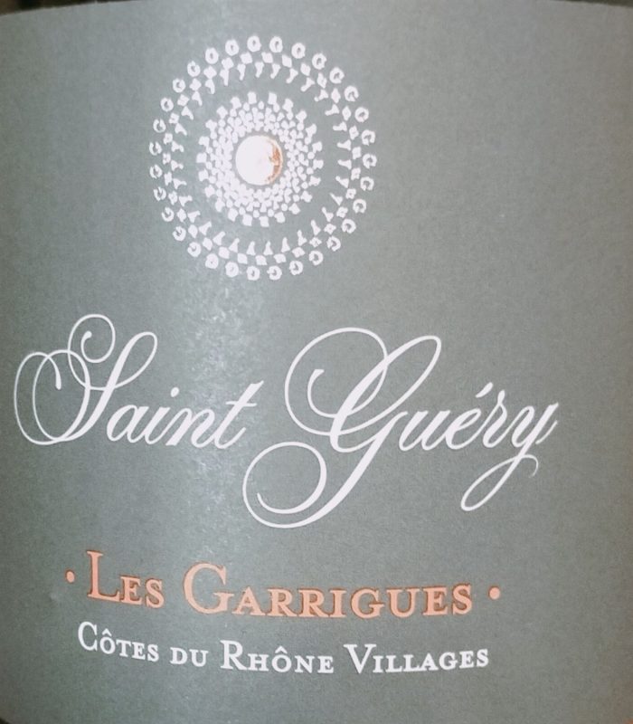 Bouteille LES GARRIGUES — Domaine Saint Guéry