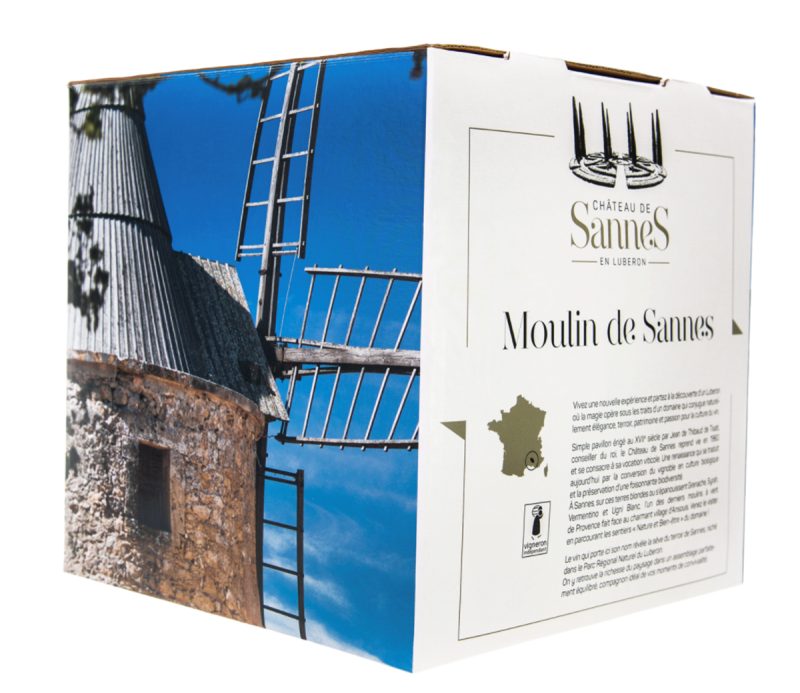 Bouteille Moulin de Sannes rouge — Château de Sannes