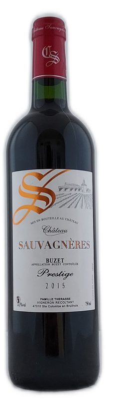 Bouteille Prestige — Château Sauvagnères