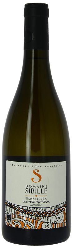 Bouteille Les P'tites Terrasses Terre de Grès Moelleux — Domaine Sibille
