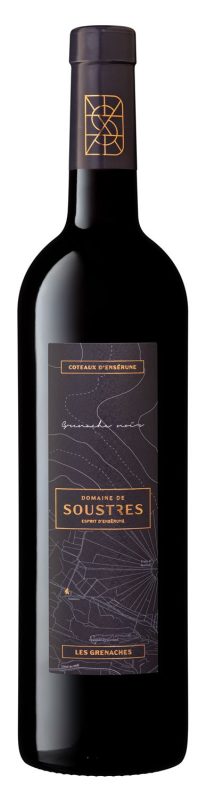 Bouteille Grenache Noir - Cuvée les Les Grenaches — DOMAINE DE SOUSTRES