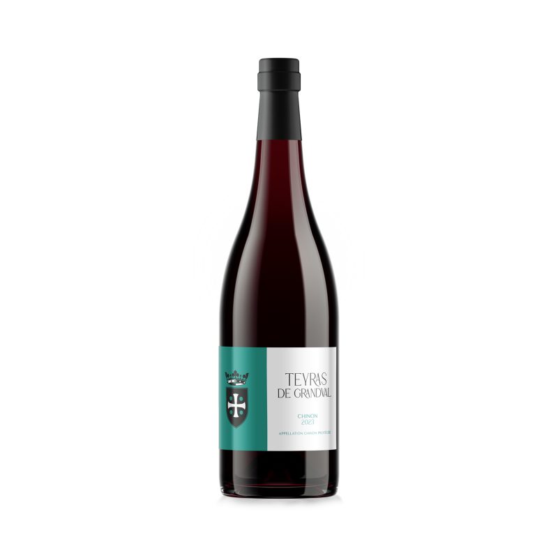 Bouteille Chinon Rouge — Teyras de Grandval