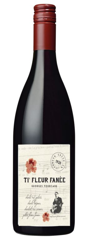 Bouteille TI' FLEUR FANEE ROUGE — TI' FLEUR FANEE