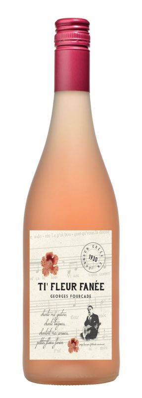 Bouteille TI' FLEUR FANEE ROSE — TI' FLEUR FANEE