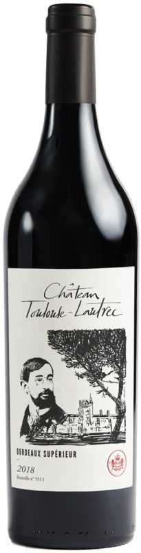 Bouteille Bordeaux supérieur supérieur — Château Toulouse-Lautrec