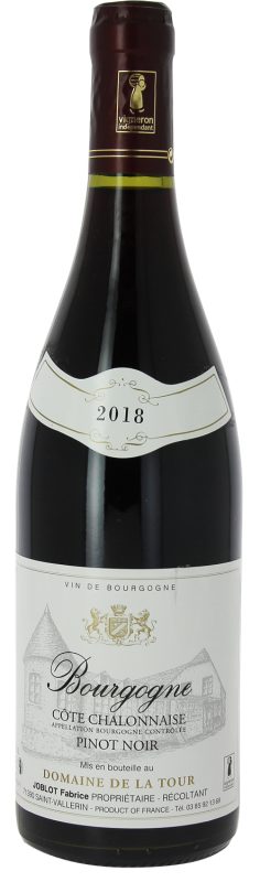 Bouteille Domaine de la Tour Bourgogne Côte chalonnaise — Domaine de La Tour