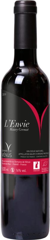 Bouteille L'Envie BIO — Domaine de Vénus