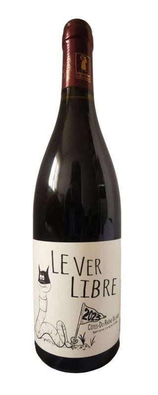 Bouteille Côtes du Rhône Villages Rouge — Domaine Le Ver Libre