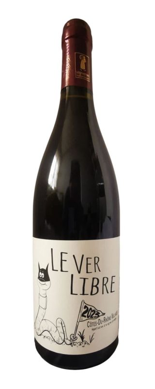 Bouteille Côtes du Rhône Villages Rouge — Domaine Le Ver Libre