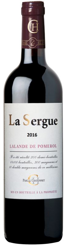 Bouteille La Sergue — Vignobles Chatonnet