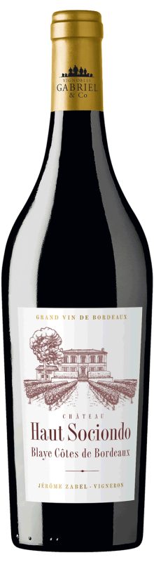 Bouteille Château Haut Sociondo — Vignobles Gabriel
