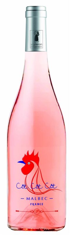 Bouteille Côt Côt Côt Malbec Rosé — Vignobles Pelvillain