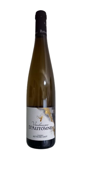 Bouteille Vendanges d'Automne — Vignoble Réthoré Davy