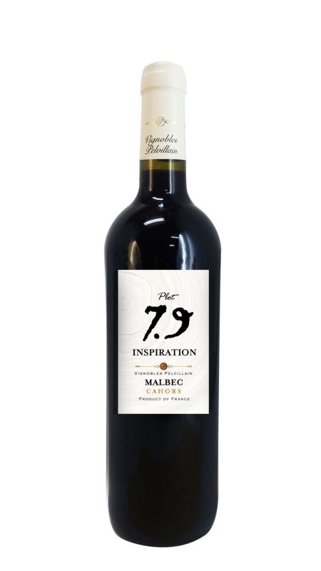 Bouteille Inspiration Plot 7.9 Cahors Malbec — Vignobles Pelvillain