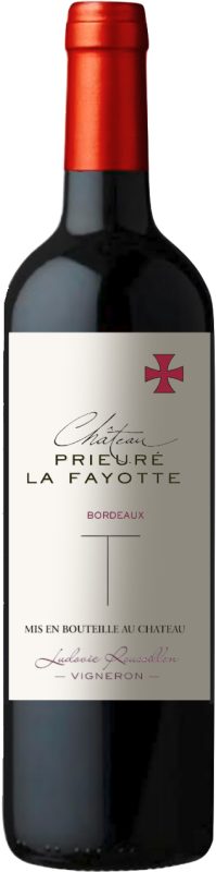 Bouteille Château Prieuré La Fayotte — Vignobles Roussillon