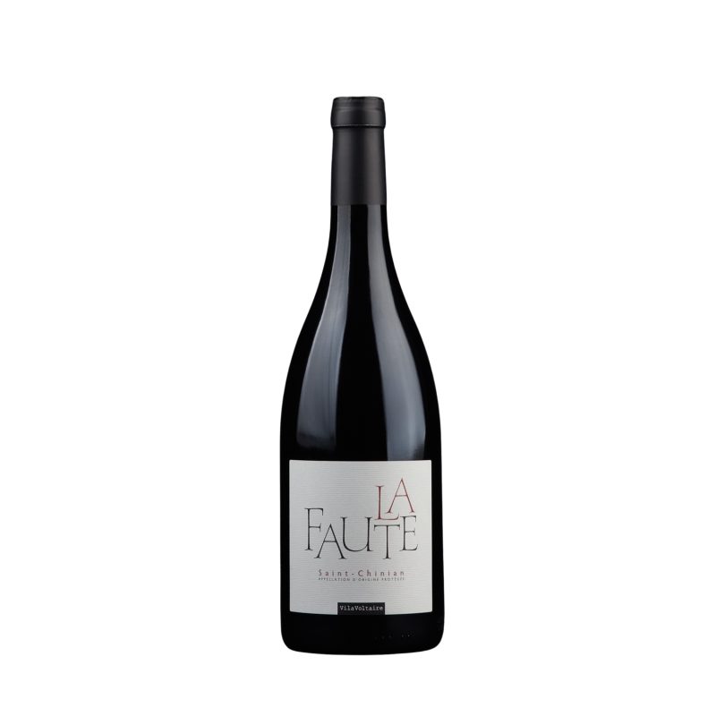 Bouteille LA FAUTE — VILA VOLTAIRE