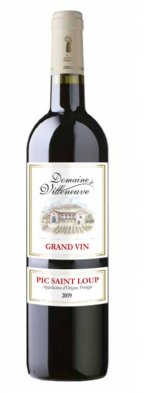 Bouteille Grand Vin — Domaine de Villeneuve
