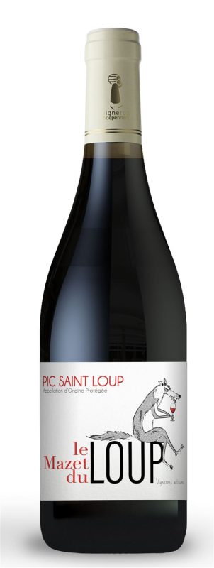 Bouteille Mazet du loup — Domaine de Villeneuve