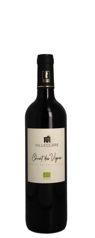 Bouteille CHANT DES VIGNES ROUGE — Domaine VILLECLARE