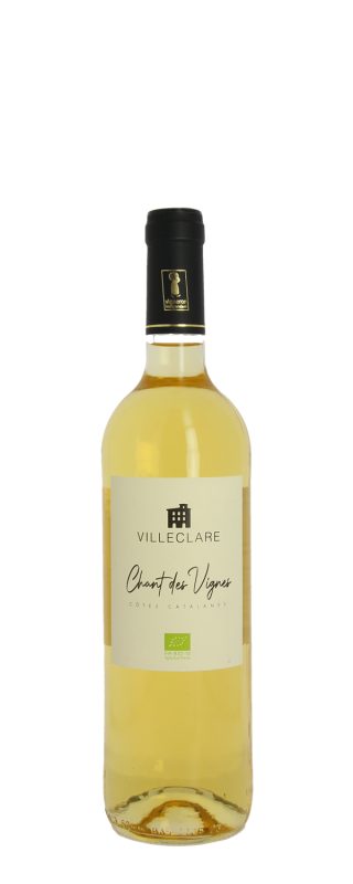 Bouteille Chant des Vignes Blanc — Domaine VILLECLARE