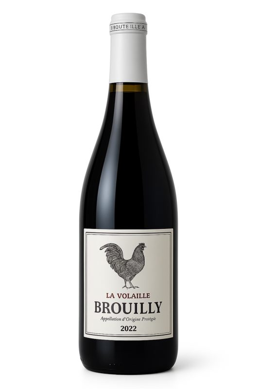Bouteille Brouilly Rouge — La Volaille