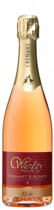 Bouteille Crémant Rosé — Domaine Welty EARL